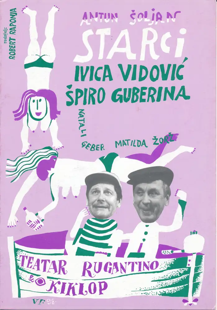 Starci — plakat predstave