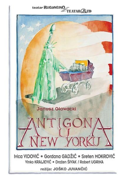 Plakat — Antigona u New Yorku
