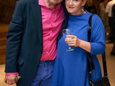 Sreten Mokrović s Laurom Vadjon